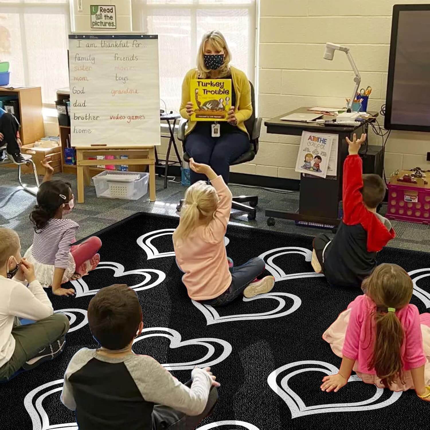 Cottagecore Classrooms: How Nature-Inspired Rugs Create Calming Learning Havens