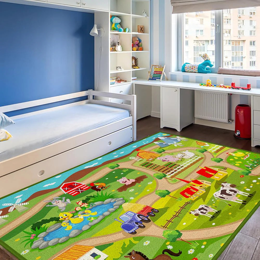 Where to Place Rugs in Children's Bedrooms, Playrooms & Other Spaces
