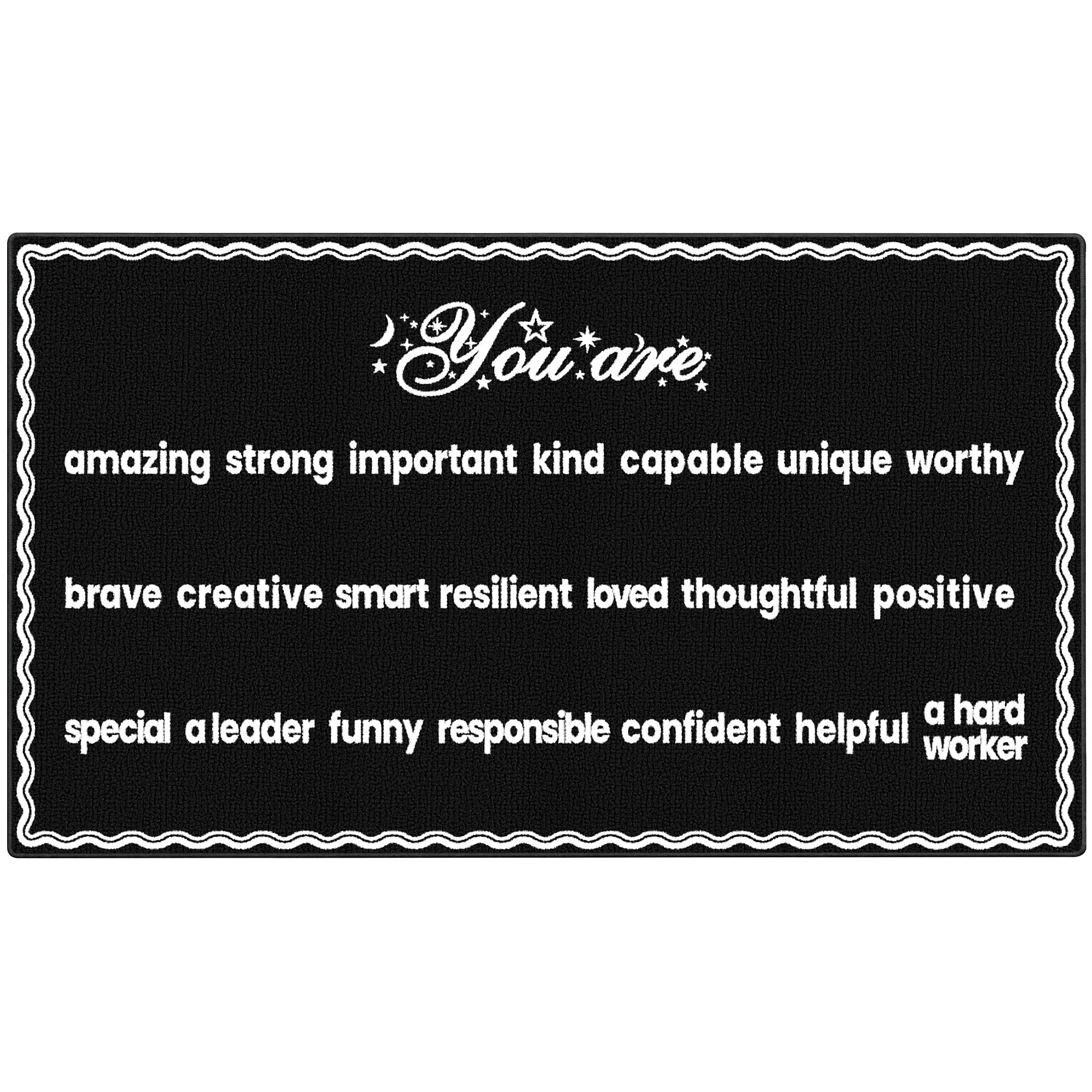 Positive Affirmation Classroom Rug