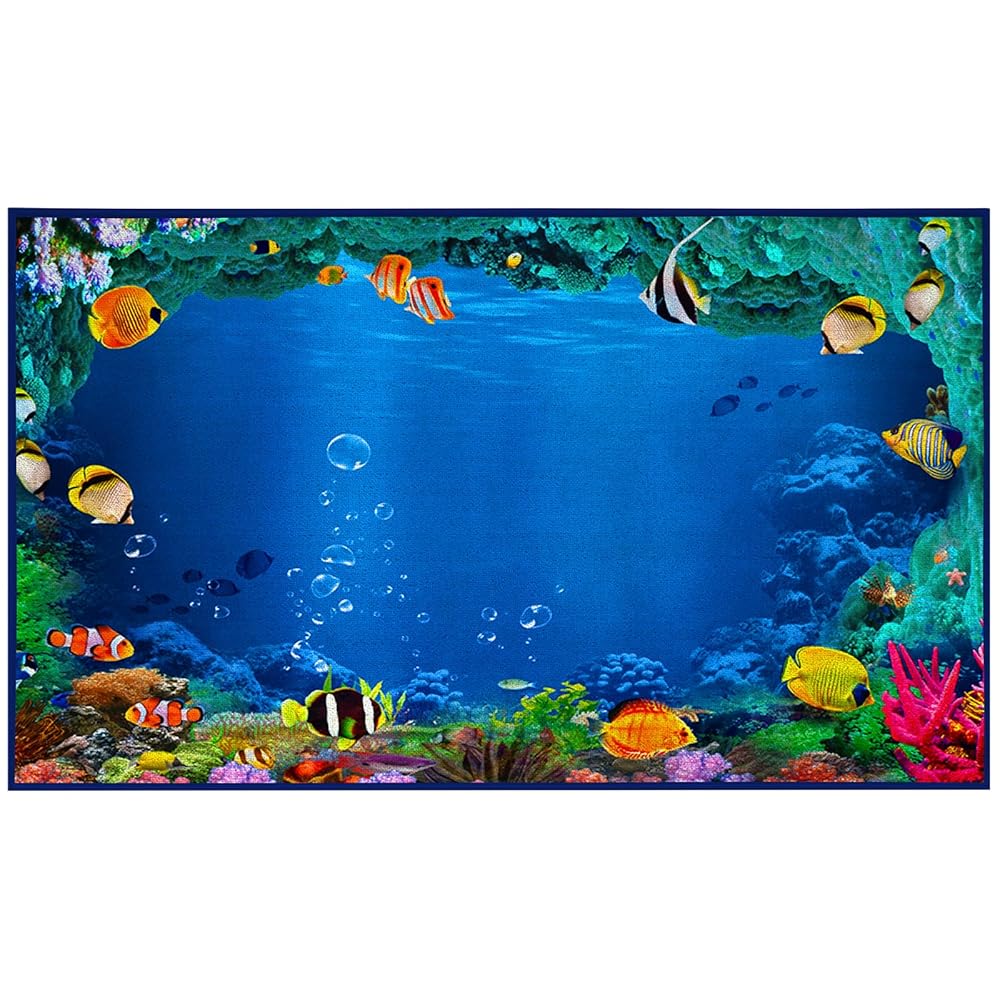 3D Under the Sea Classroom Rug