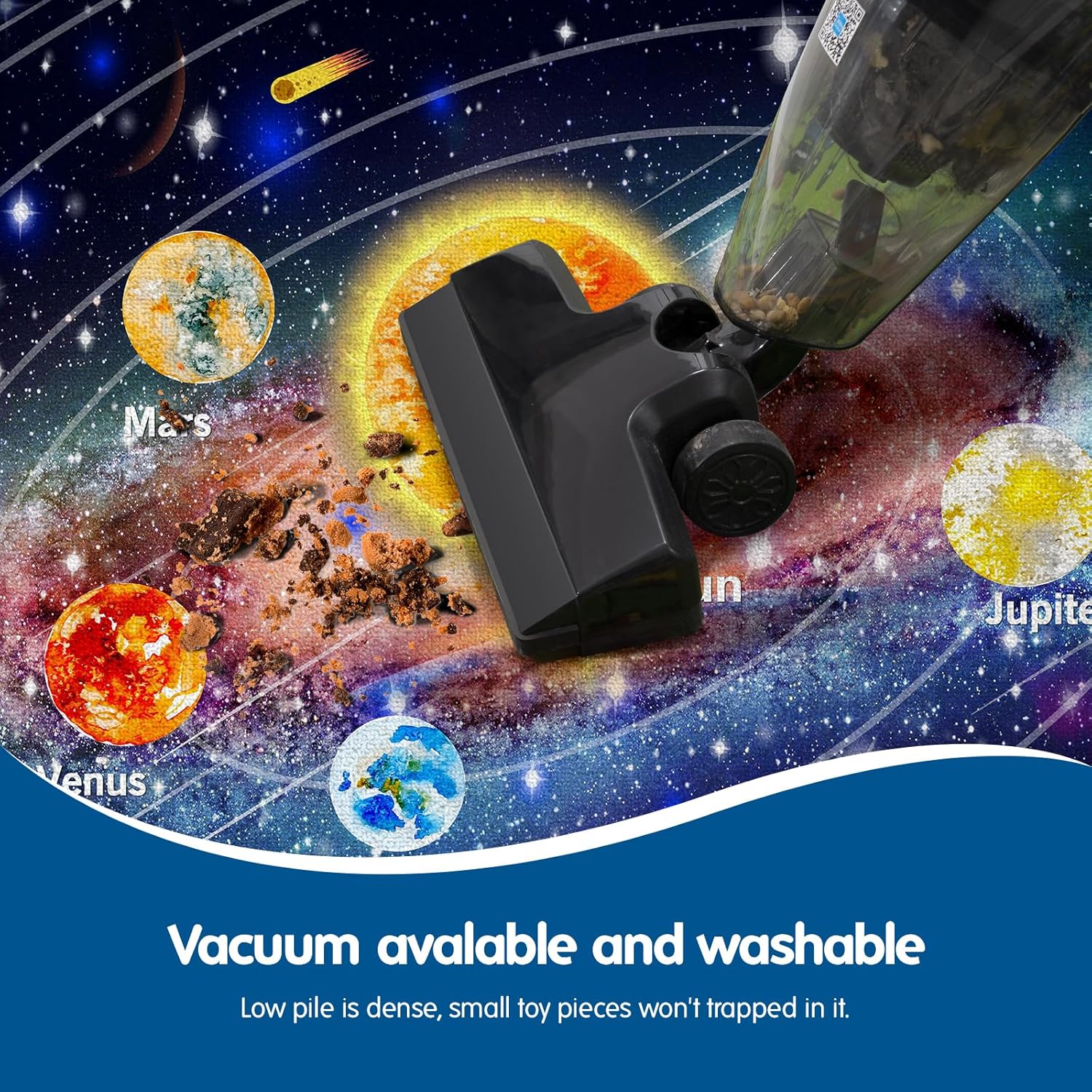 Space Series 3D Planet Kids Play Mat