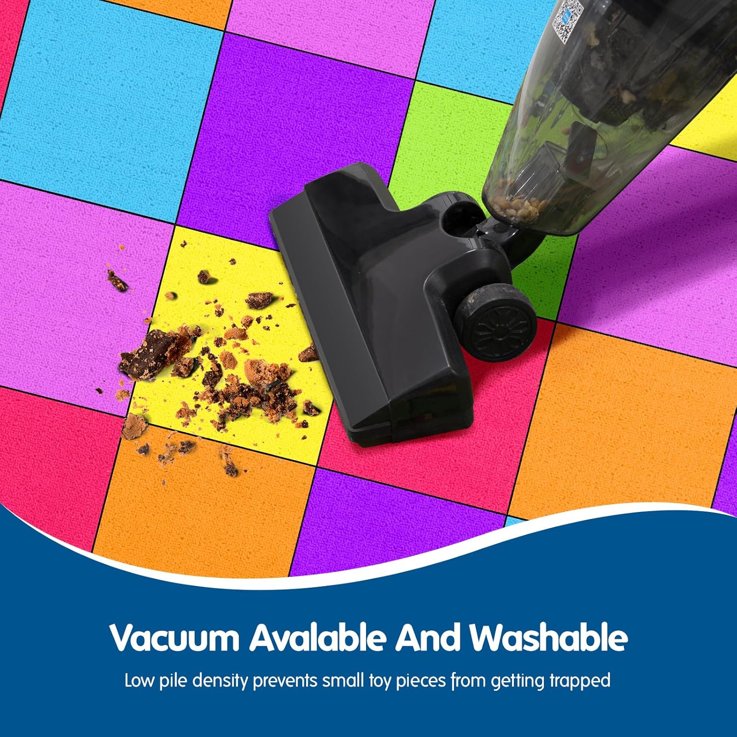 Geometric Seating Classroom Rug-Playful Palette By Booooom Jackson