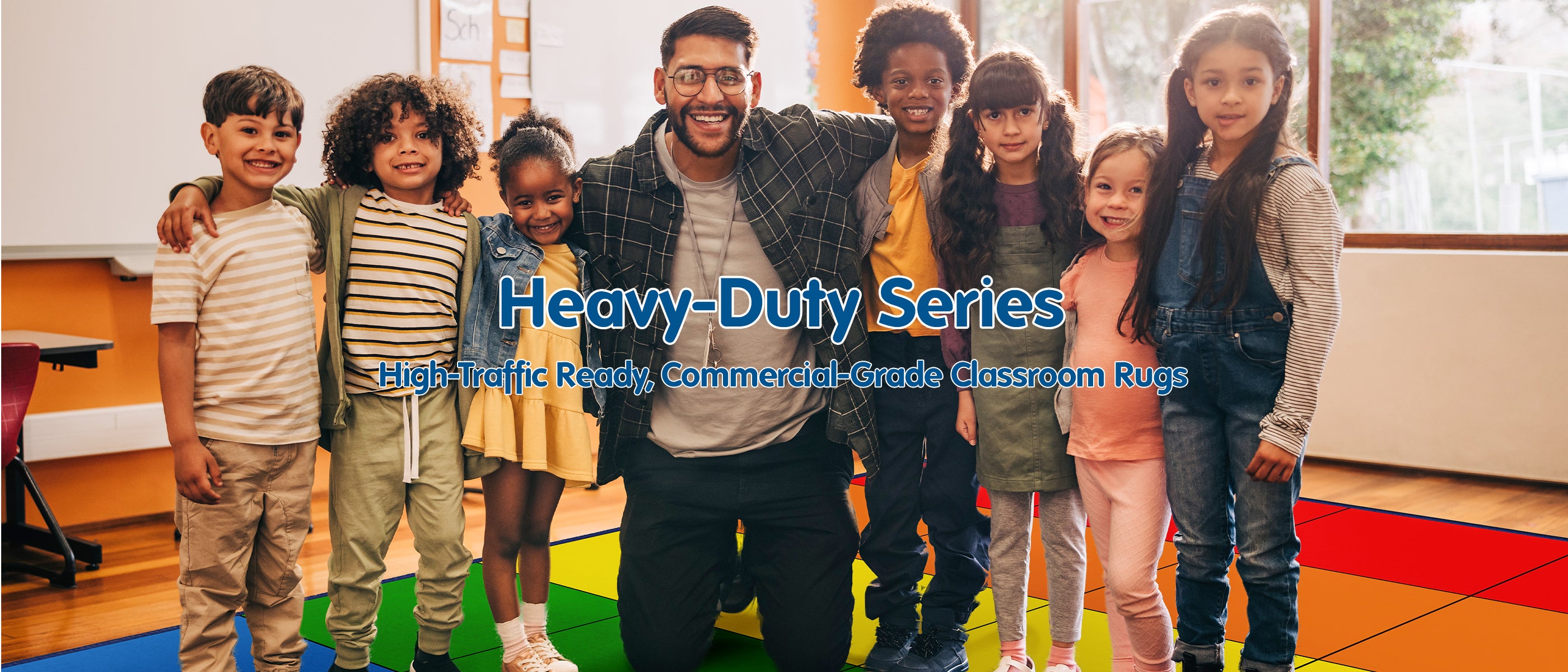 Circle time classroom rugs for kids