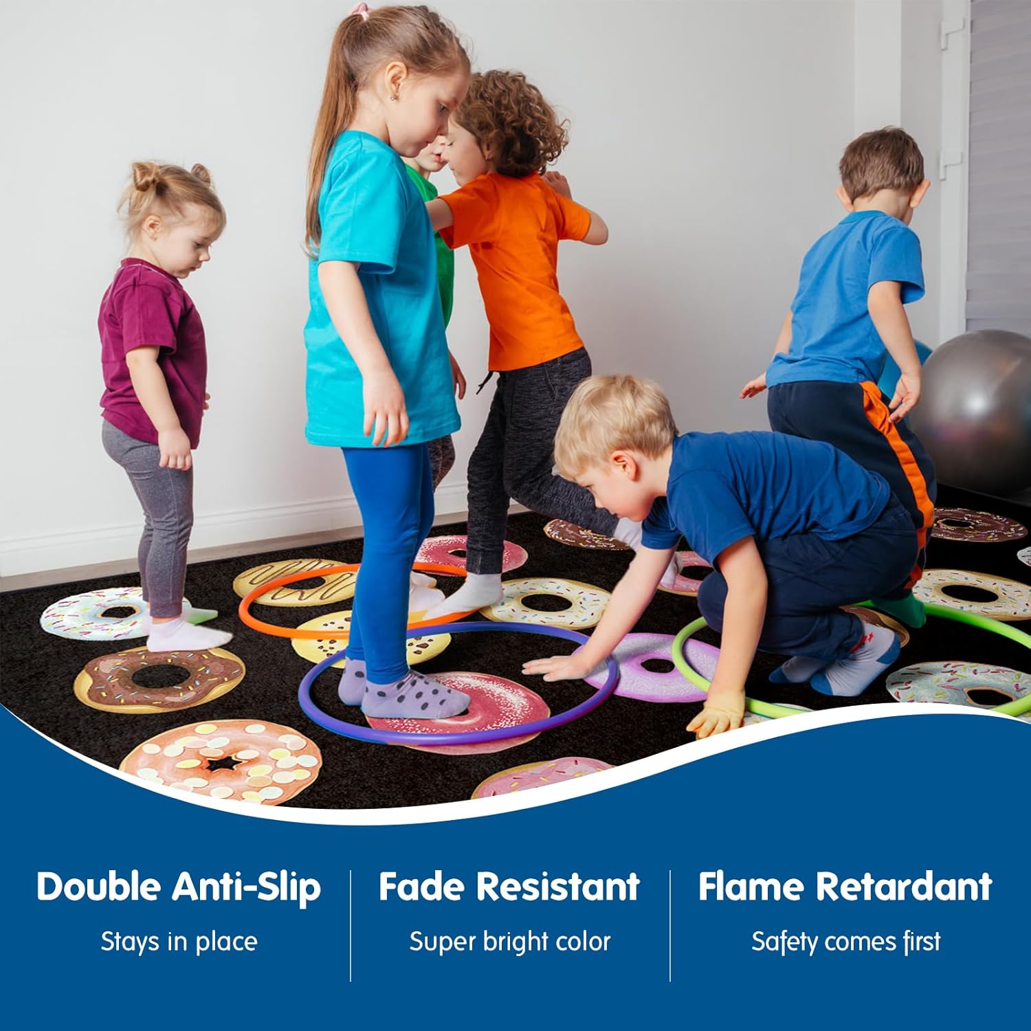 Doughnut Seating Classroom Rug