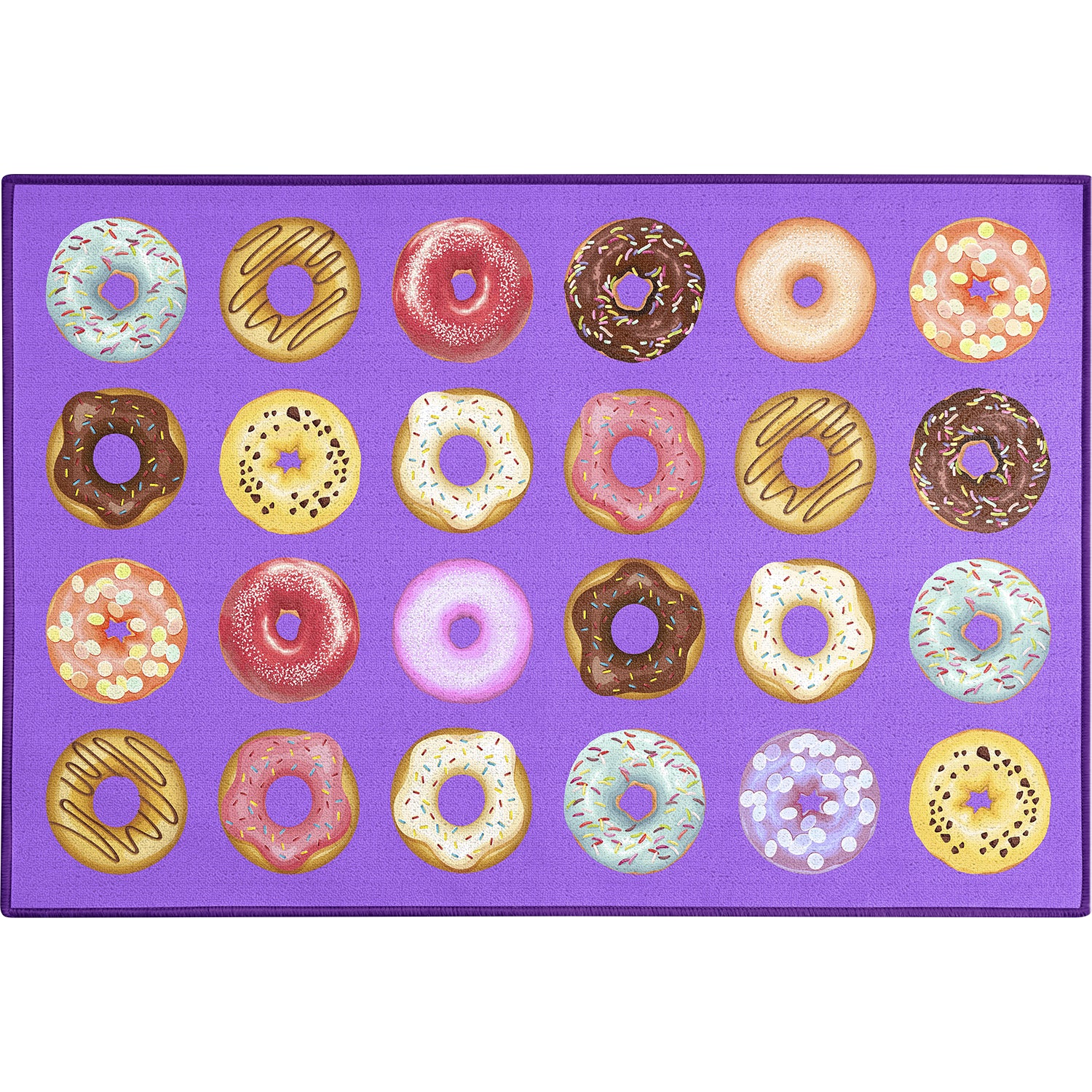 Doughnut Seating Classroom Rug