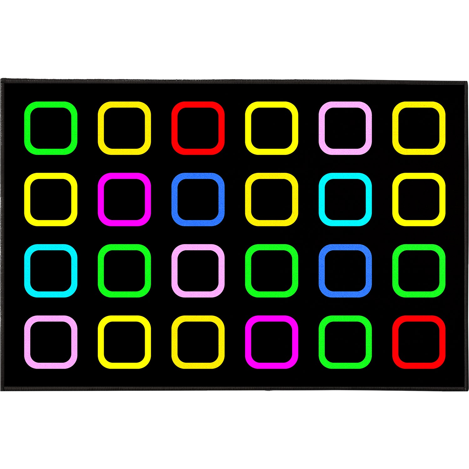 Colorful Squares Classroom Rug By Booooom Jackson