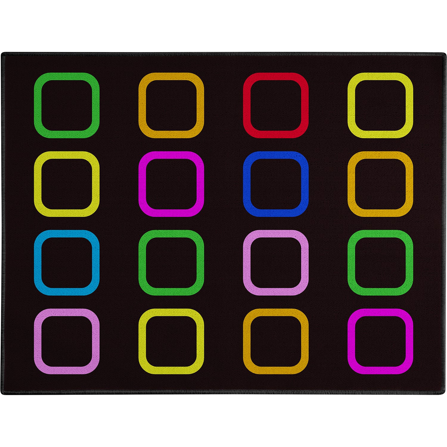 Colorful Squares Classroom Rug By Booooom Jackson