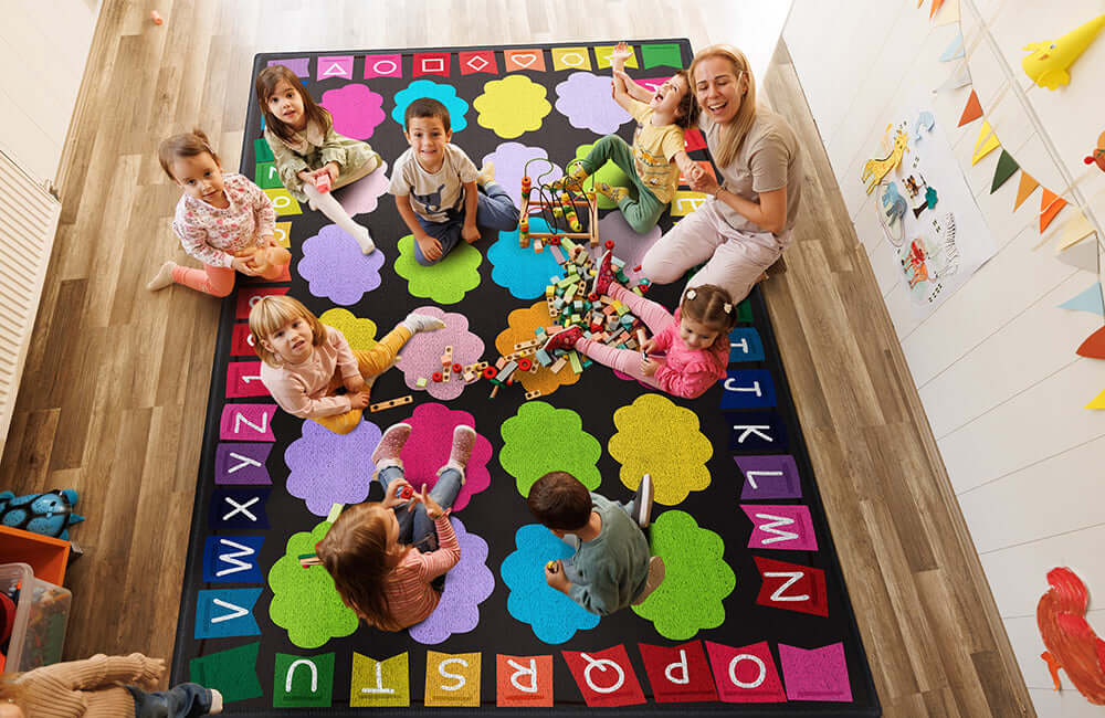 Mfl Large Classroom Rug Multi-Purpose Classroom Rugs: Maximize Your Learning Space