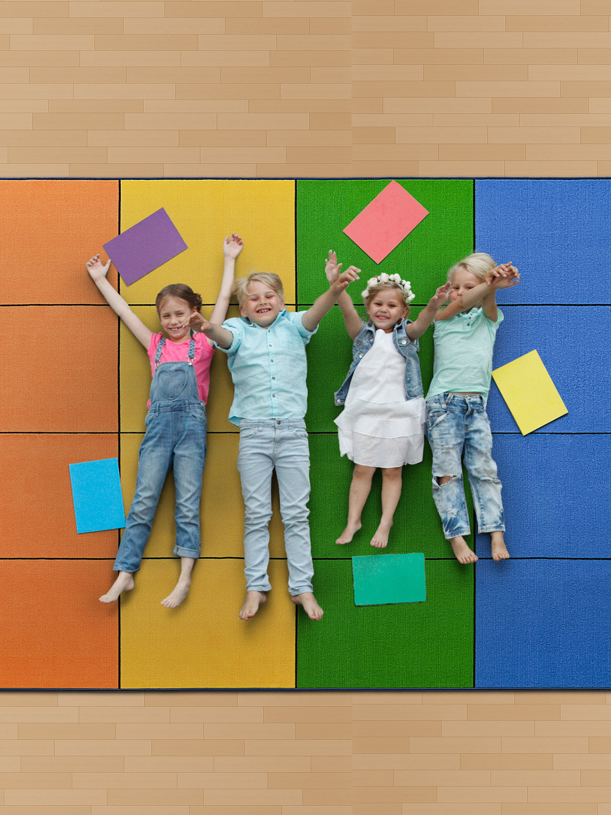 Interactive Game Patterns for Children's Carpets