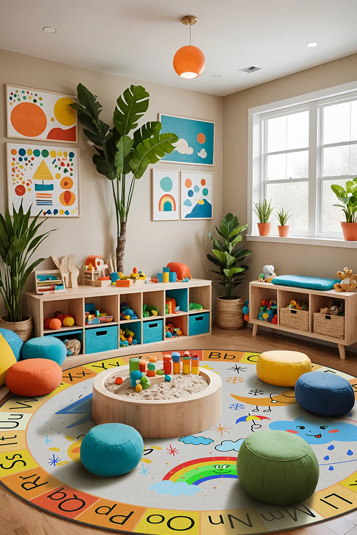 Exercise & Activity Zones: Thick Padded Mats for Tumbling, Exercise, and Active Play Spaces