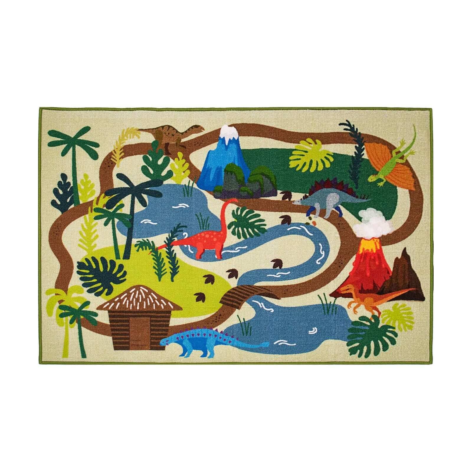 Prehistoric Dinosaur Kids Rug