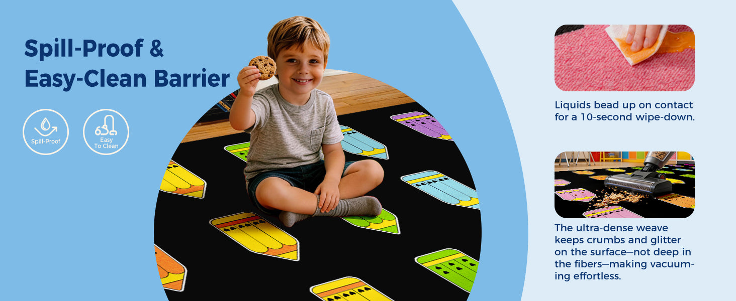 Vertical Pencil Classroom Rug classroom rug scene image 5