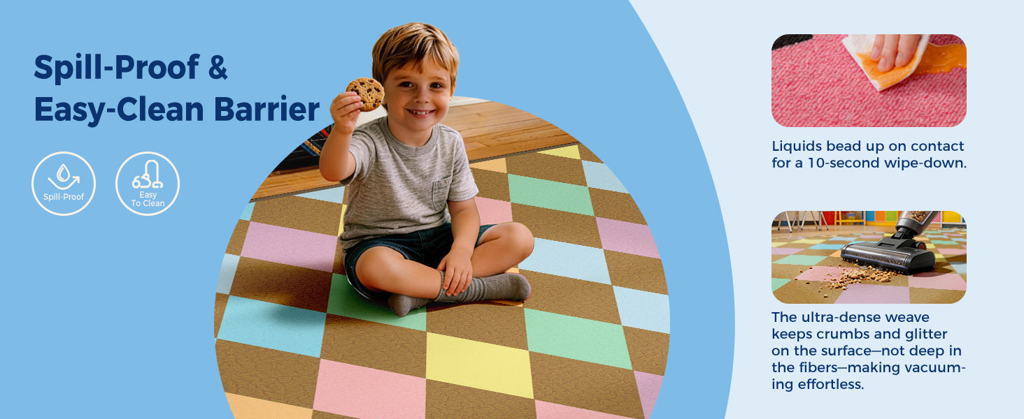 Pastel Argyle Classroom Rug classroom rug scene image 5