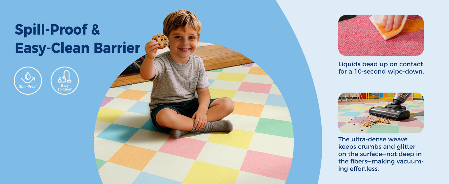 Pastel Diamond Classroom Rug classroom rug scene image 5