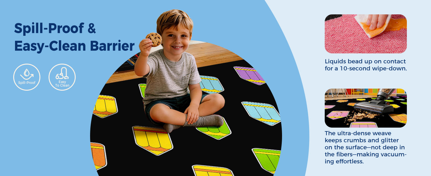 Colorful Pencil Classroom Rug classroom rug scene image 5