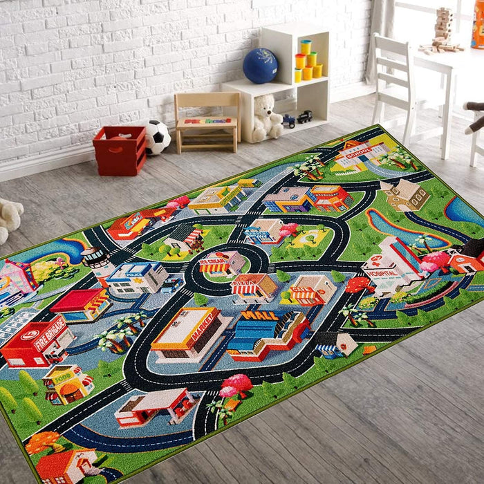 Car Rugs for Kids – Fun Car Track and Roadway Rugs