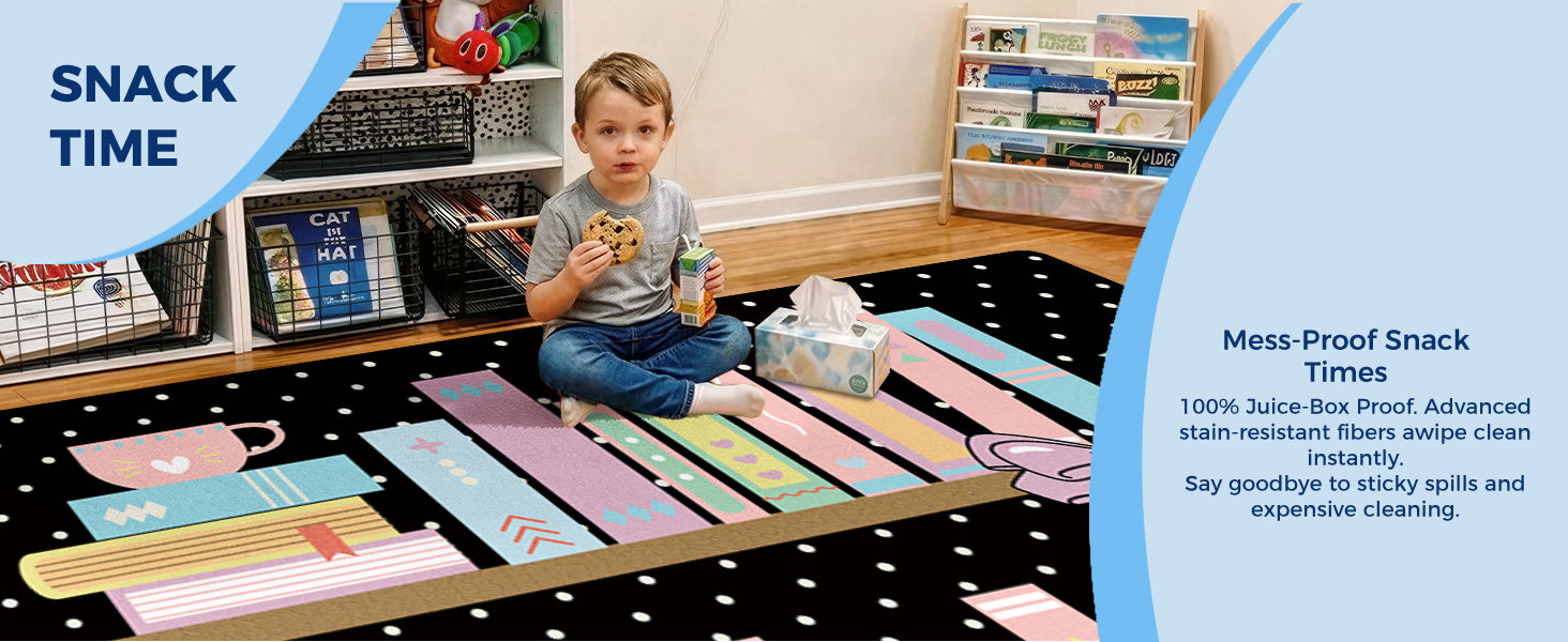 Reading Corner Classroom Rug classroom rug scene image 10