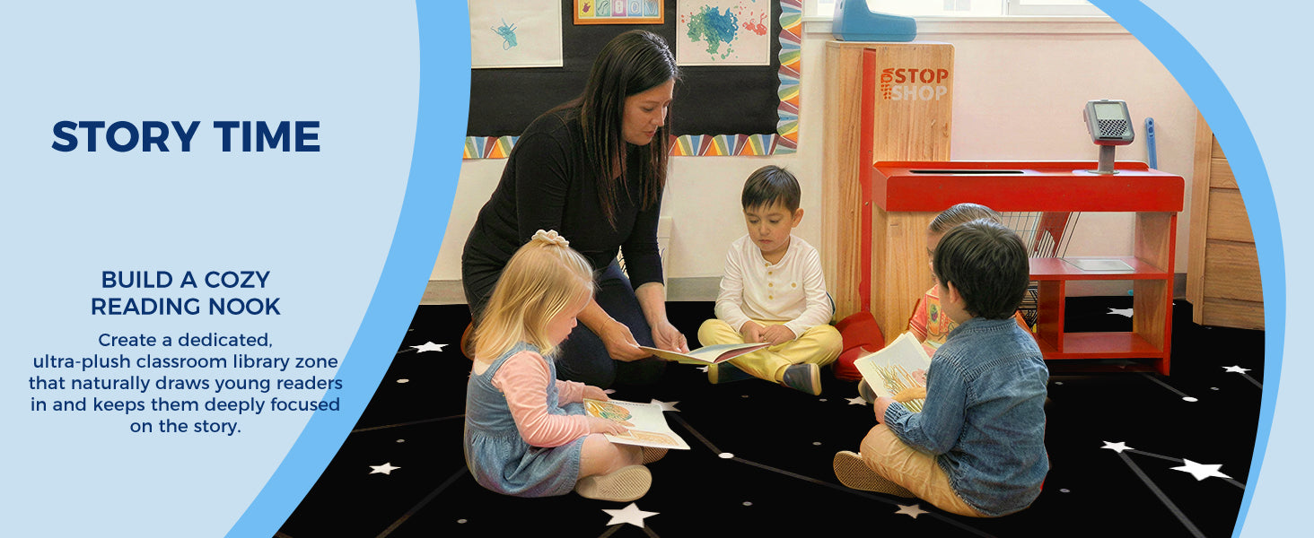 Constellation Classroom Rug classroom rug scene image 11