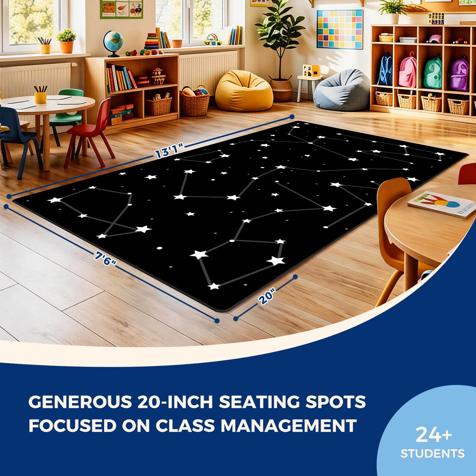 Constellation Classroom Rug