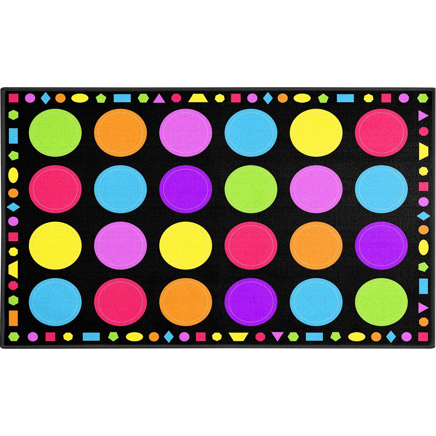 Preschool Storytelling Rug-Macaron Color Circle | Booooom Jackson