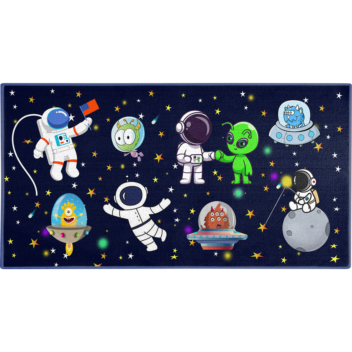 Space Station NASA Astronaut Foldable Kids Play Rug