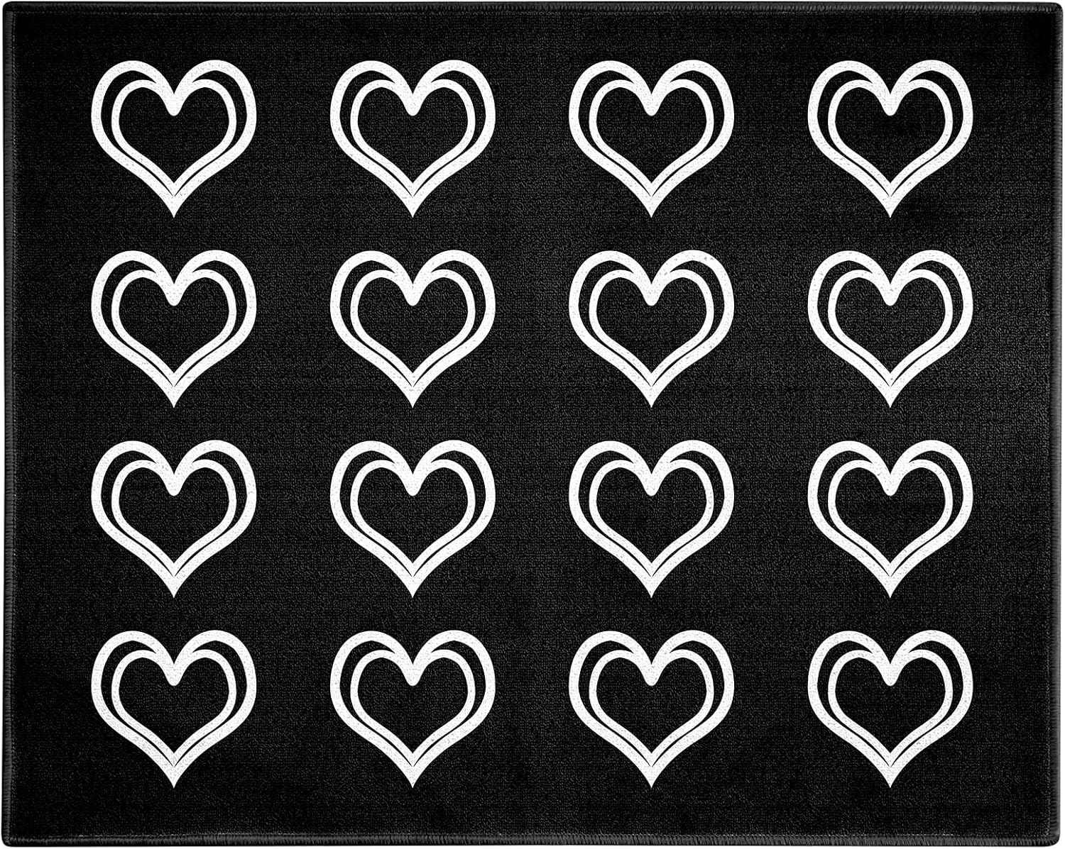 Heart-shaped Clam Classroom Carpet