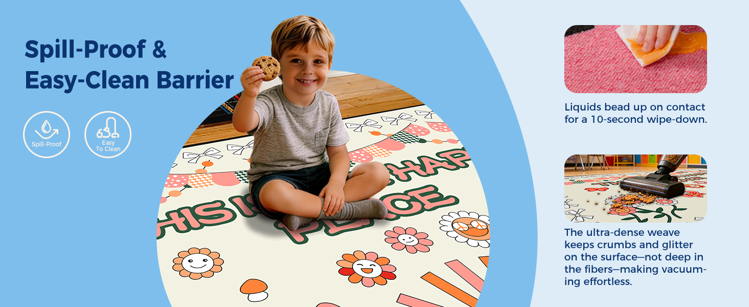 Our Happy Place Classroom Rug classroom rug scene image 3